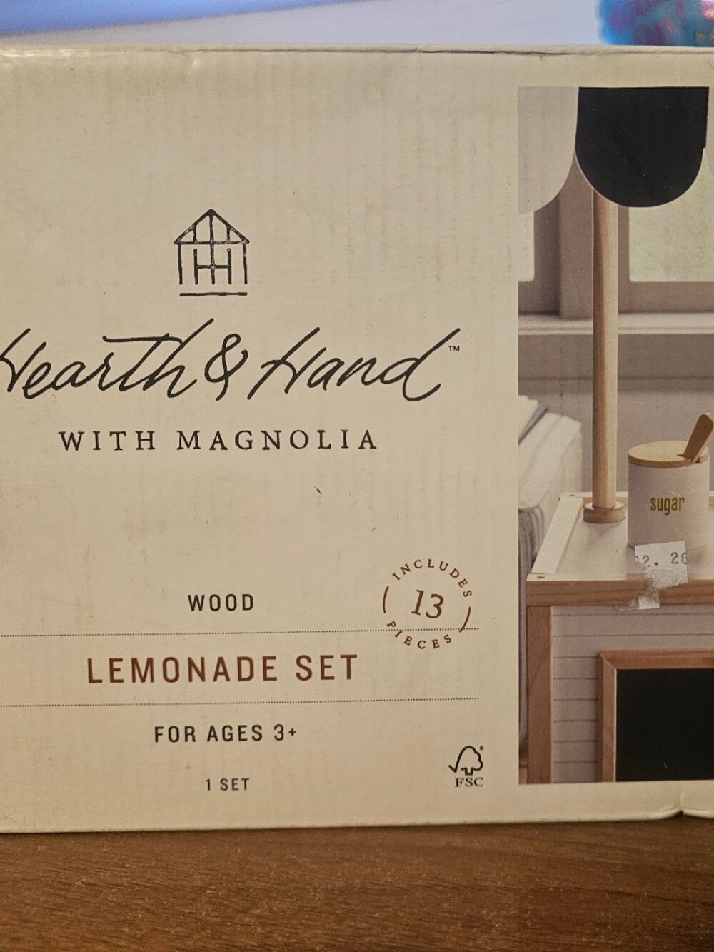 Hearth & Hand with Magnolia – Wood Lemonade Set (13‑Piece) - Picture 6 of 6